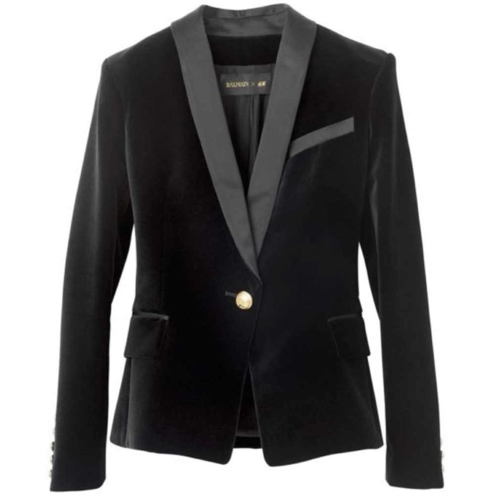 BALMAIN X H&M TUXEDO BLAZER